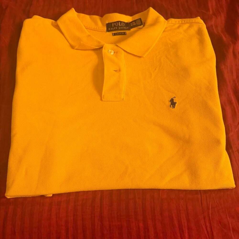 Polo Ralph Lauren Classic Fit Yellow Polo Shirt XL